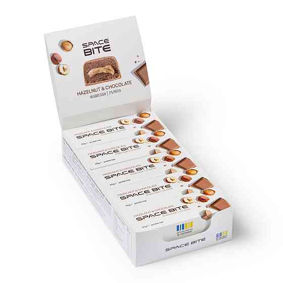 Space Bite - 10x45g Hazelnut Chocolate Киев