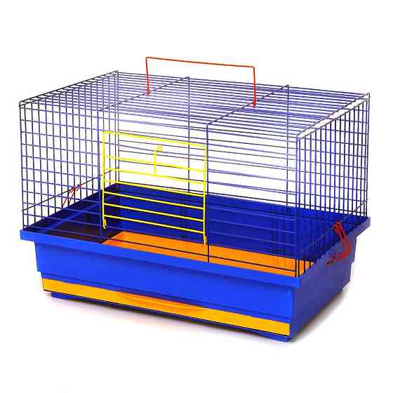 Клетка Кролик Мини для морских свинок, кроликов и животных средних размеров цинковая (47 х 30 х 30 см), Лори Киев