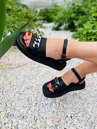 Asti Босоніжки жіночі ASTI P06 чорні (літо, шкіра натуральна) (4431) Коломыя