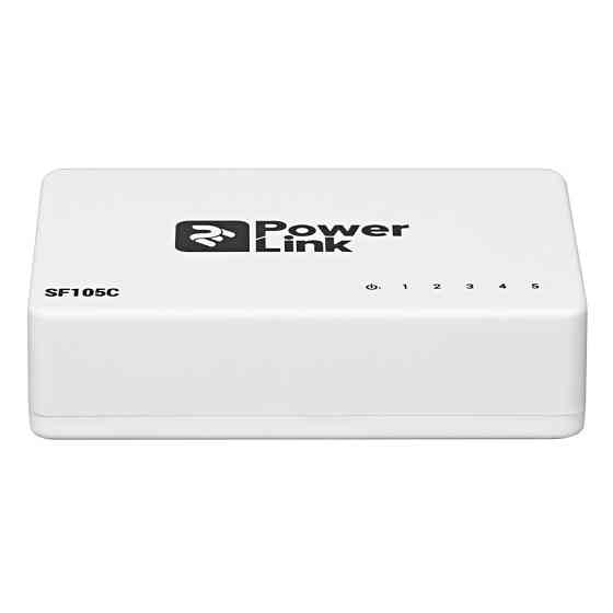 Мережевий комутатор на 5 портів 10/100 Мбіт/с 2E PowerLink SF105C некерований Київ