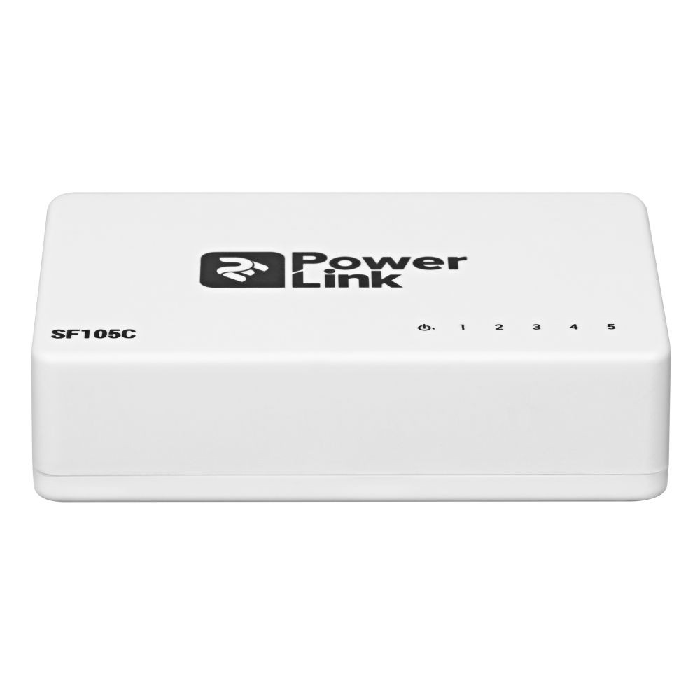 Мережевий комутатор на 5 портів 10/100 Мбіт/с 2E PowerLink SF105C некерований Київ - фото 3