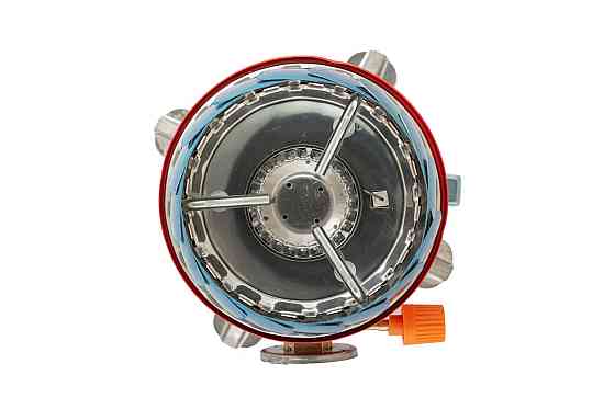 Плита туристическая газовая MASTERTOOL с пьезоподжигом с защитой от ветра 2.8 кВт 145 г/ч 42 Bar G30/G31 Ровно