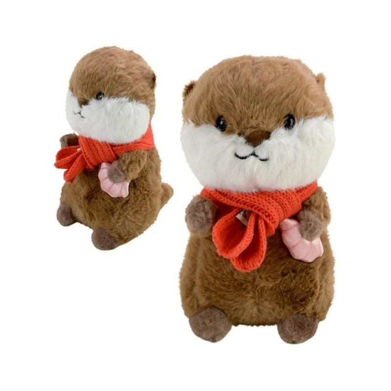 Дитяча м'яка іграшка "Видреня" C8502 з мушлею, розмір 28 см Вінниця - фото 4