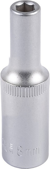 Головка торцева 6-гранна подовжена MASTERTOOL ½" 8 мм L 78 мм CrV 78-0508 Коломия - фото 2