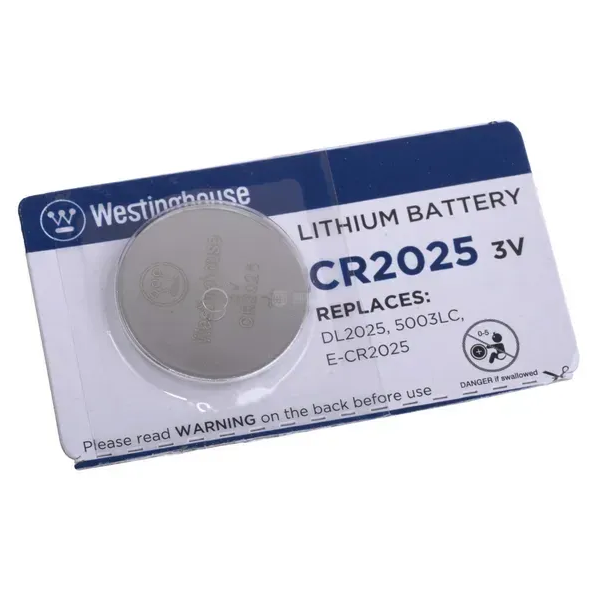 Літієва батарейка таблетка Westinghouse Lithium CR2025 3 V (1шт.уп. ) Рівне - фото 1