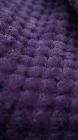 Женский махровый халат с капюшоном Фиолетовый, XL/2XL Харьков