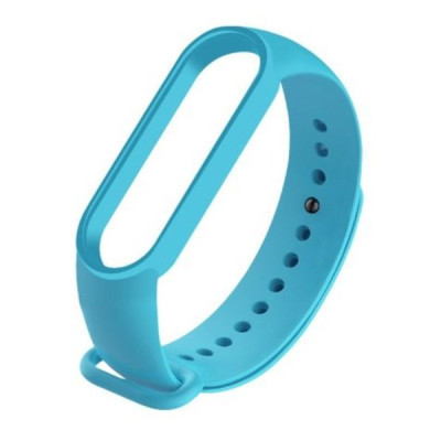 Ремешок для фитнес браслета BeCover Silicone для Xiaomi Mi Smart Band 5/6/7 Light Blue (707653) Винница - изображение 2