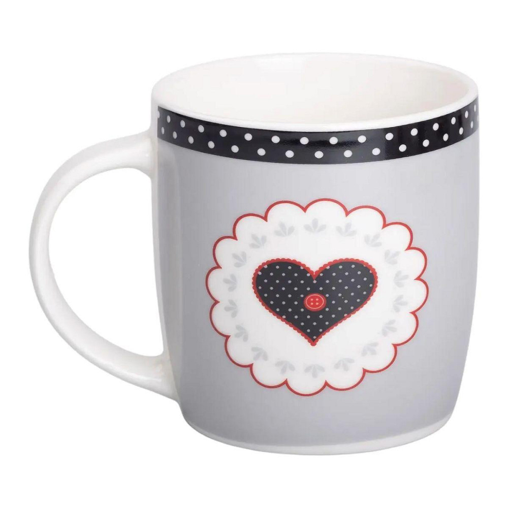 Чашка порцелянова 400 (мл) для чаю та кави RX-N240147G Київ - фото 1