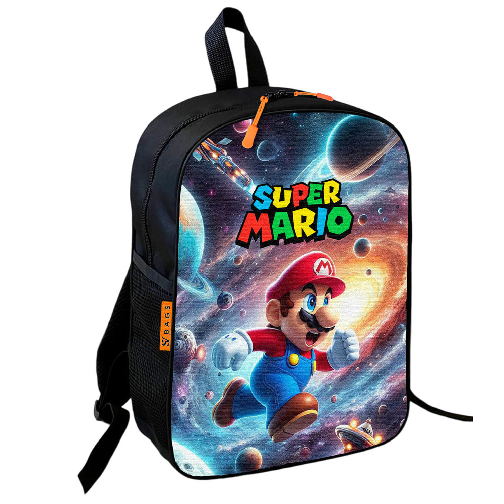 Рюкзак шкільний дитячий Супер Маріо «Super Mario» 36х27 см для хлопчика (01063) Київ - фото 1