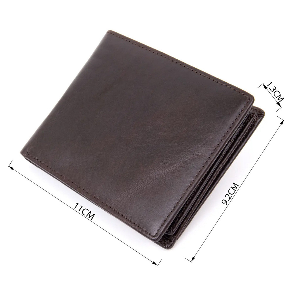 Портмоне унісекс Коричневе (Vintage) Київ - фото 7