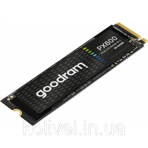 SSD 500GB GoodRAM PX600 M.2 2280 PCIe NVMe Gen 4x4 3D NAND, Retail (SSDPR-PX600-500-80) Київ - фото 2