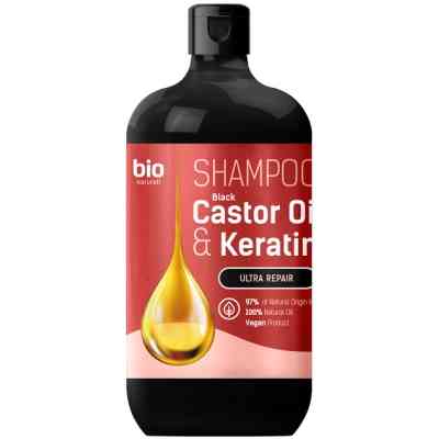 Шампунь Bio Naturell Black Castor Oil &amp; Keratin 946 мл (4820168434013) Вінниця