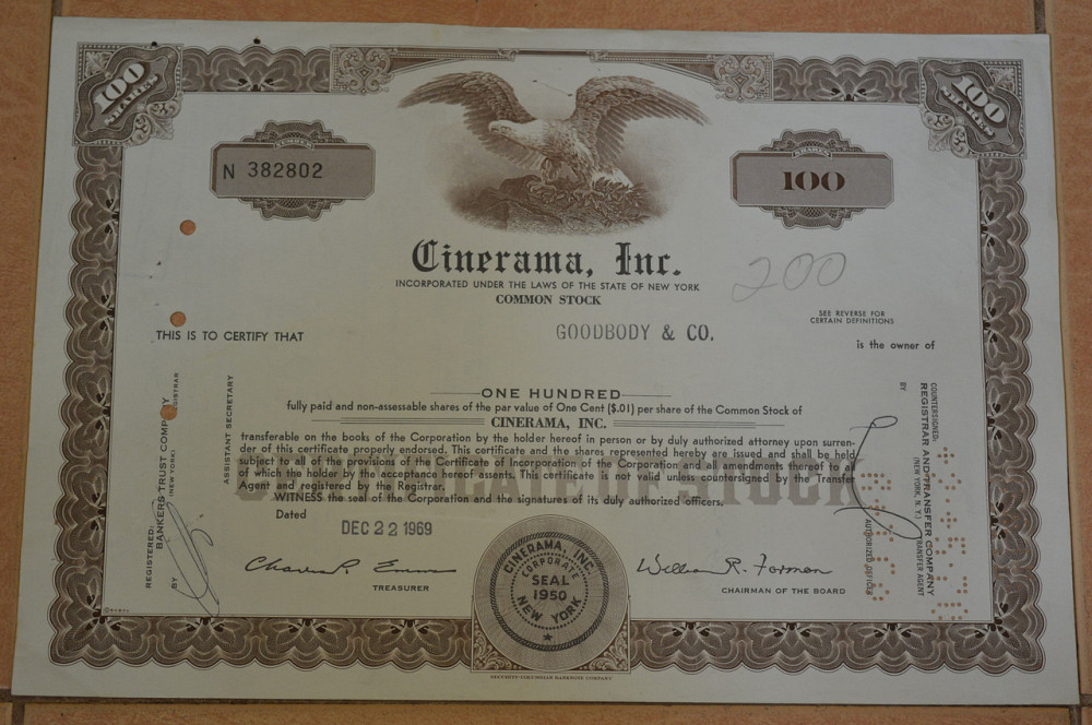 Акція. США. 1969 рік No382802 (Б-2) Полтава - фото 1