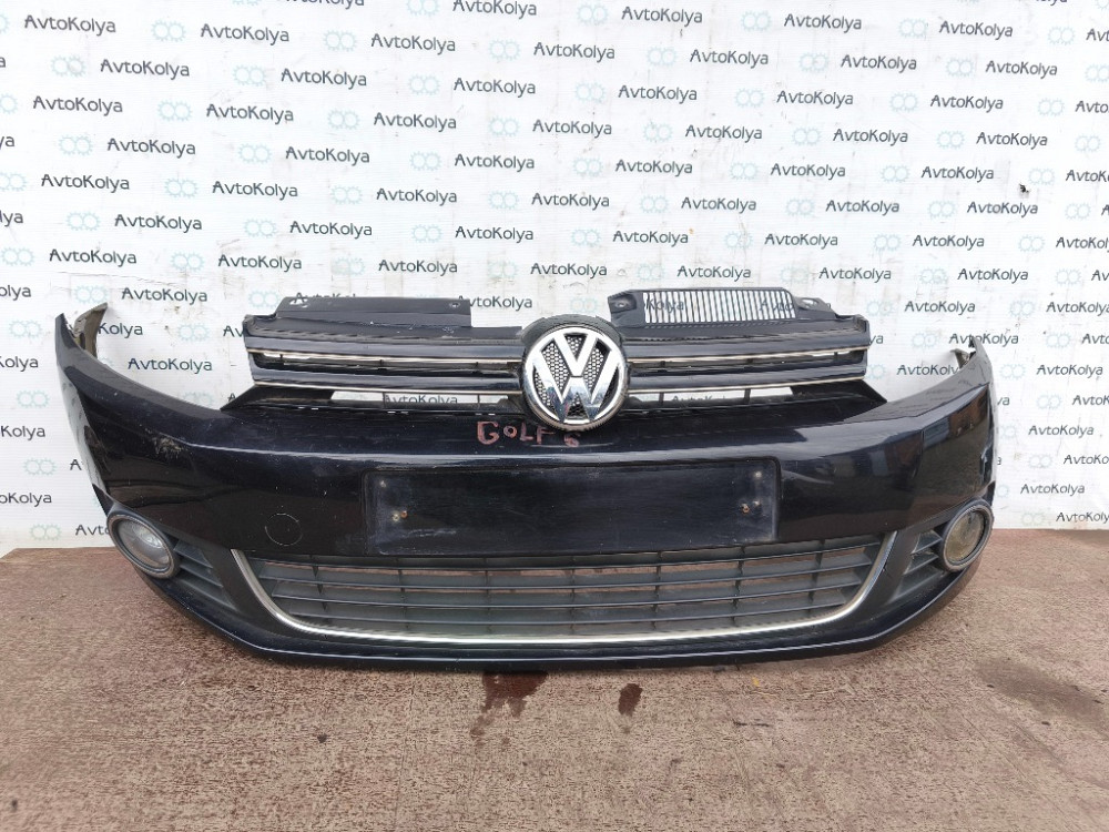 Бампер передній VW Golf 6 2008-2013 (5K0807221) хетчбек Ковель - изображение 1