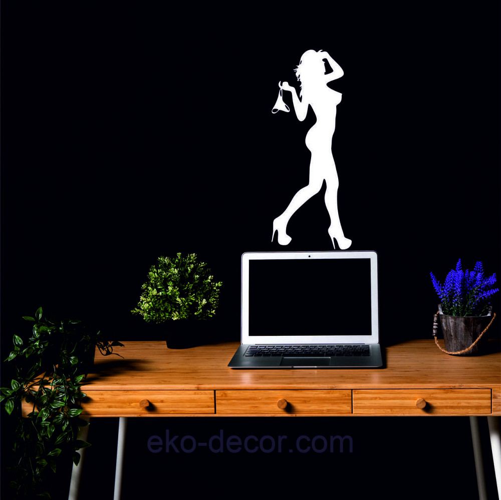 Декоративне настінне Панно «Силует жінки», Декор на стіну Київ - фото 5