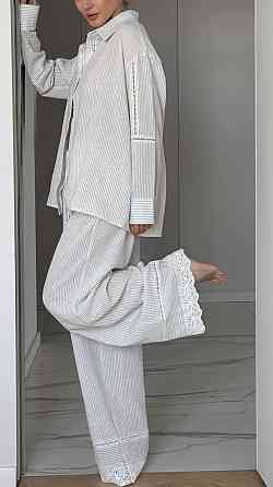 Жіночий домашній комплект-трійка Бежевий L Харків