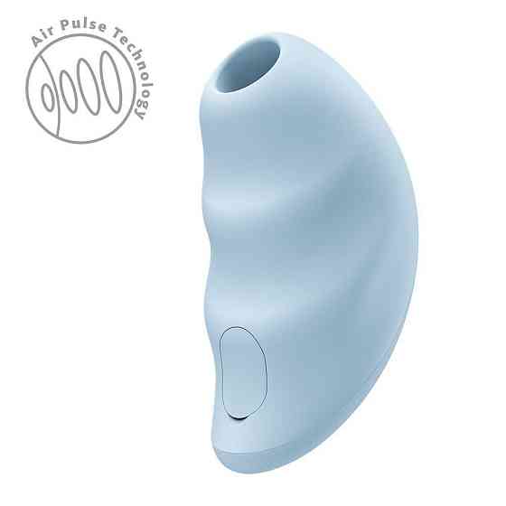 Вакуумний стимулятор Fun Factory Intense Sky Blue, 11 рівнів вакууму, перезаряджуваний Sex Aura Київ
