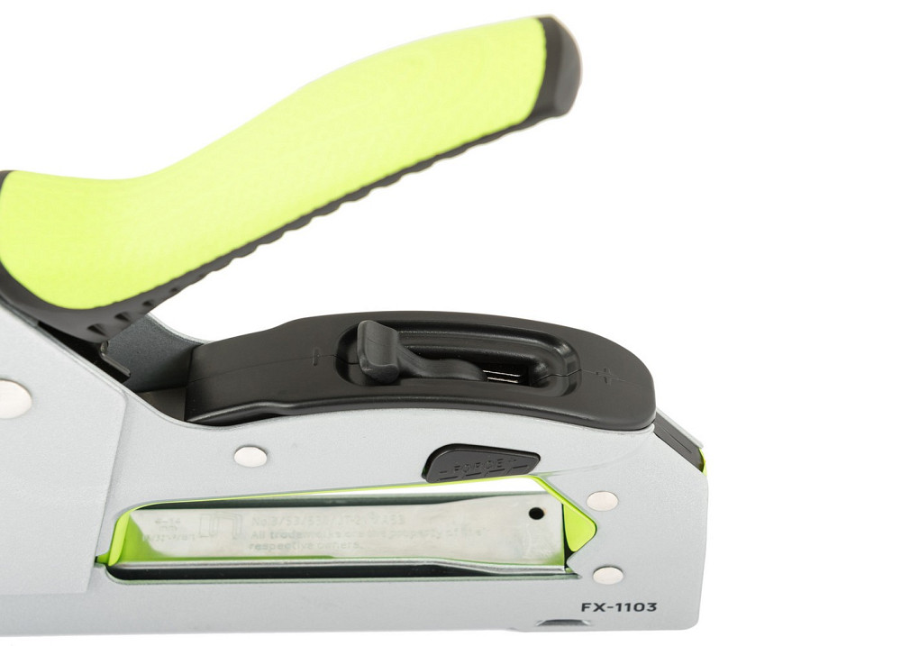 WERTVOLL Степлер ресорний WERTVOLL скоба R53 4-14 мм 4-14 мм, корпус метал/ергоном TPR FX-1103 Коломия - фото 3