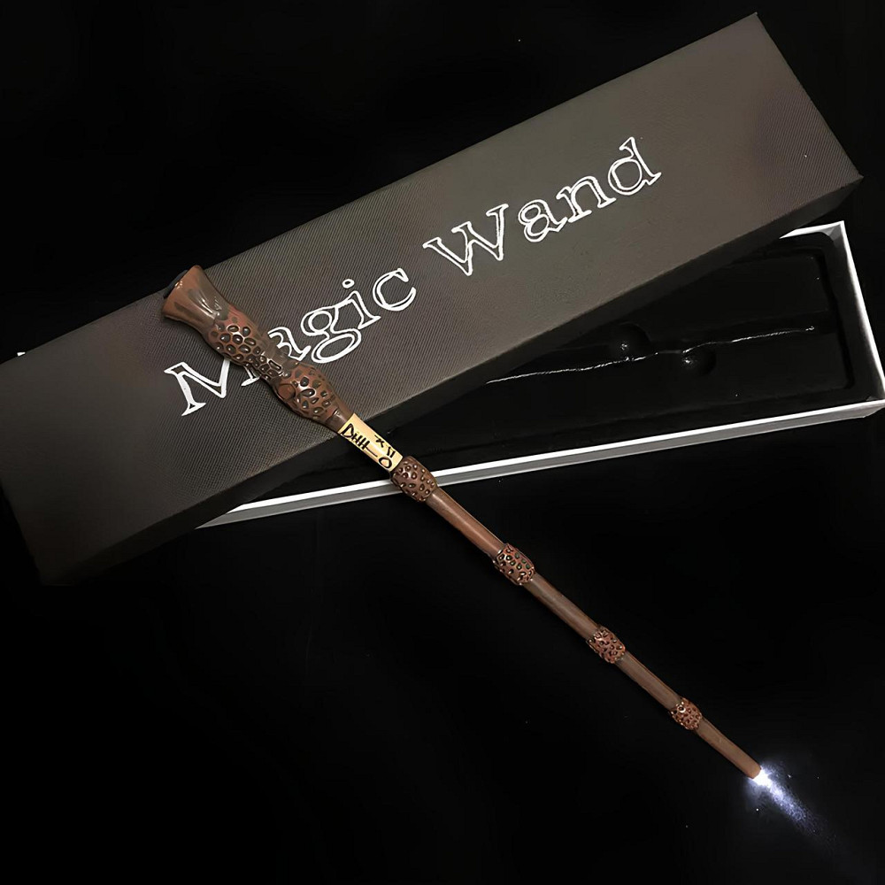 Светящаяся волшебная палочка Дамблдора RESTEQ — Бузинная палочка Гарри Поттер с подарочной коробкой Киев - изображение 1