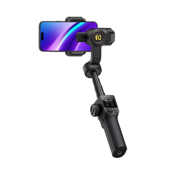 Триосьовий стабілізатор AOCHUAN Professional Gimbal Stabilizer for Smartphone SMART X3 AI Black Одеса