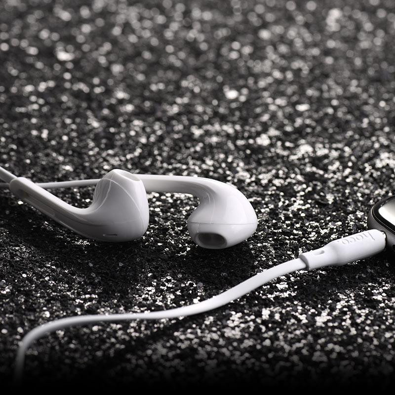 Наушники HOCO M39 с микрофоном, белые Киев - изображение 2