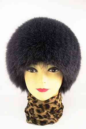 Шапка хутряна жіноча Анастасія Стріха Графітовий Харків