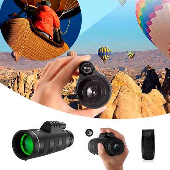 Монокуляр UN-3012 40X60 сверхмощный легкий компактный с двойной фокусировкой NU-57 Львов