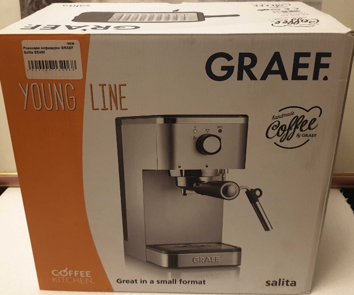 Кавомашина еспресо GRAEF Salita ES400+подарунок (нова, Німеччина) Київ - фото 7