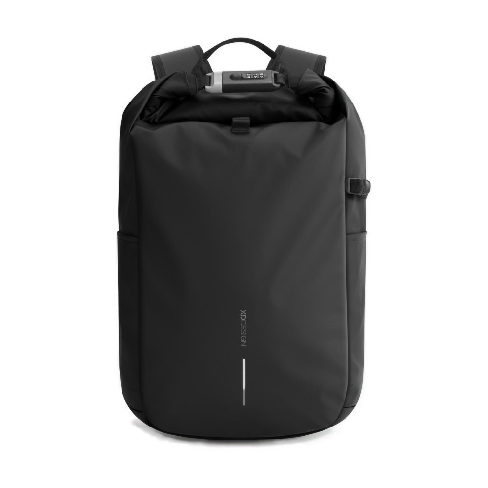 Рюкзак антизлодій XD Design Urban Roll-top 16", водонепроникний, чорний (P706.2801) Рівне - фото 5