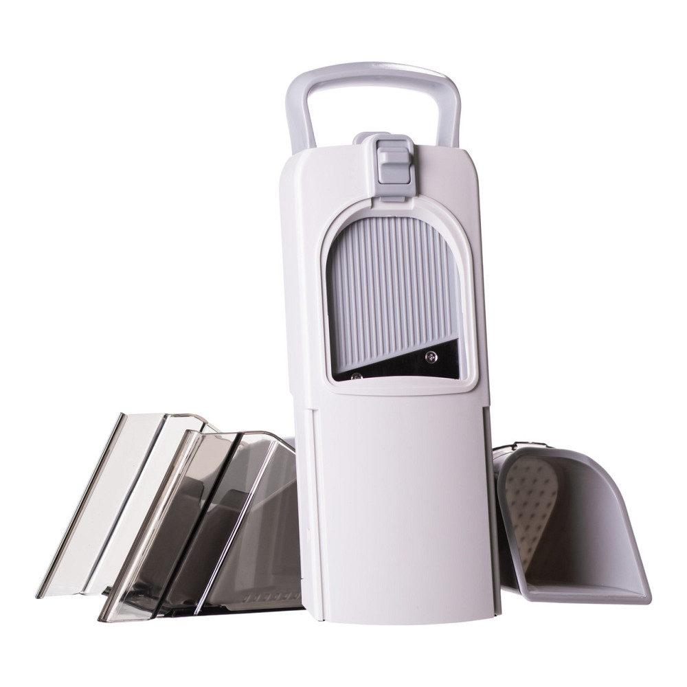 Ding Lanfang Овочерізка ручна універсальна з контейнером 19×12.5×34 см слайсер для овочів кухон Коломия - фото 2