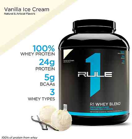 Протеин Rule One Whey Blend 2.27 кг, Vanilla Ice Cream Луцк