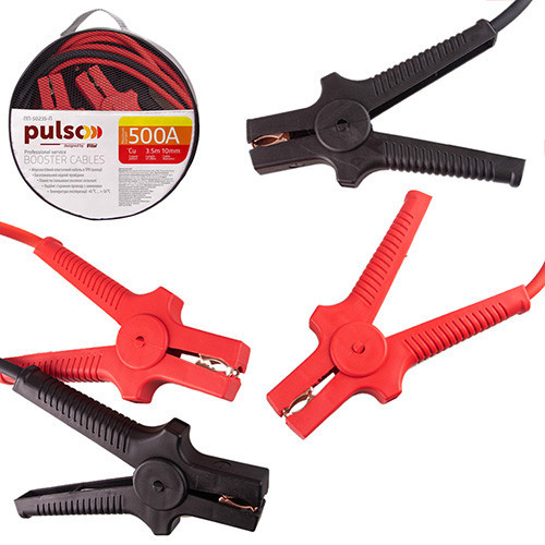 Пусковые провода PULSO 500А длина 3,5м в чехле до -45°C Харьков - изображение 1