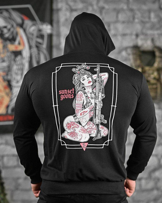 Худі sunset black ДЛ6440 Одеса - фото 1