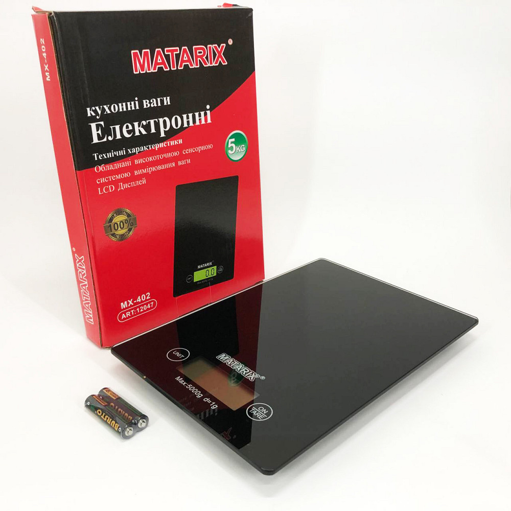 Кухонні ваги з функцією скидання тари Matarix MX-402 5 кг, Електронні ваги для приготування їжі HJ-67 Львів - фото 10