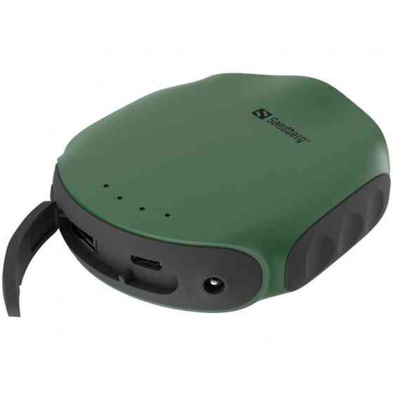 УМБ Sandberg Survivor 10000 mAh, 2xUSB, IPX6, міні-компас та ліхтарик (420-60) Киев