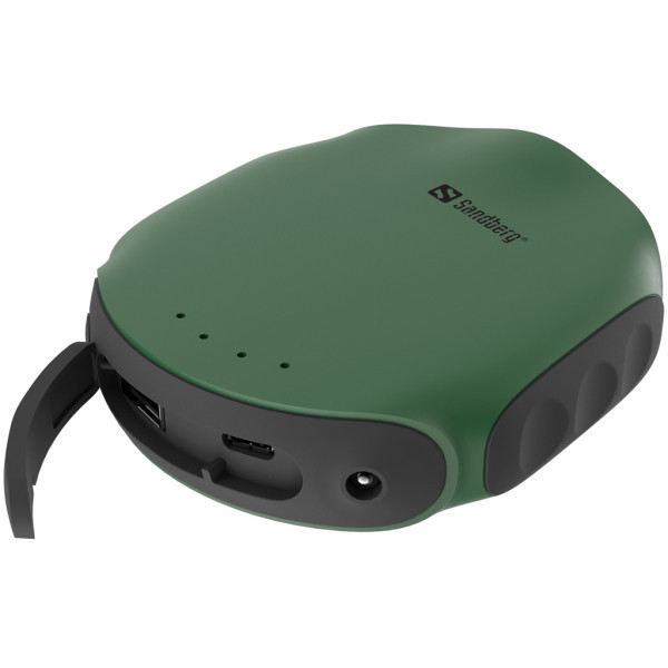 УМБ Sandberg Survivor 10000 mAh, 2xUSB, IPX6, міні-компас та ліхтарик (420-60) Киев - изображение 1