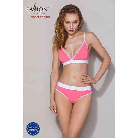 Спортивний топ з подвійними бретелями Passion PS007 TOP XL, pink Sex Aura Київ