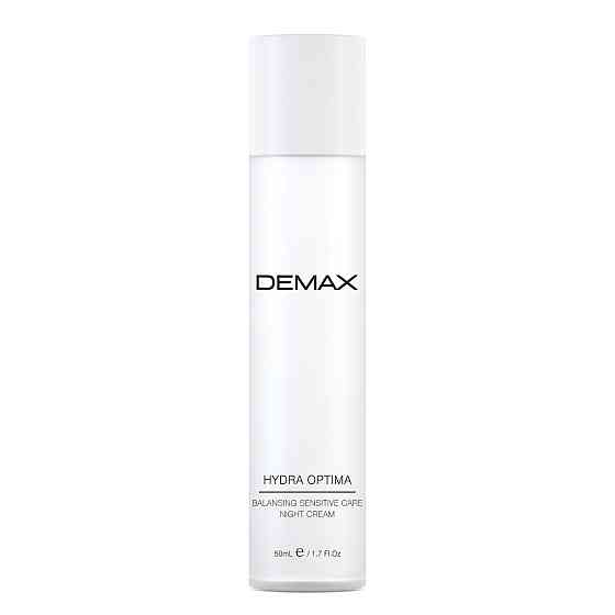 Нічний крем, що відновлює, «Гідра оптиму» Hydra Optima Night Balancing Cream Sensitive Care  Demax  50 мл Дніпро