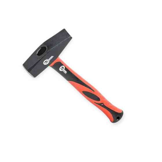 Молоток слюсарний 1 кг фібергласова гумова ручка 322мм Мукачево