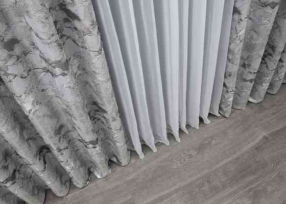 Шторная ткань жаккард 