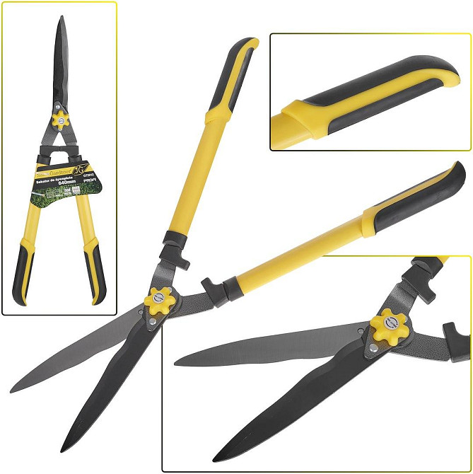 Кущоріз для живоплоту "John Gardener" profi 210 / 640мм Київ - фото 1