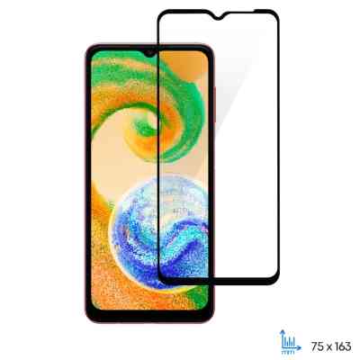 Стекло защитное 2E Samsung Galaxy A04-A04s (A045-A047) 2.5D FCFG black (2E-G-A04-A04S-SMFCFG-BB) Винница