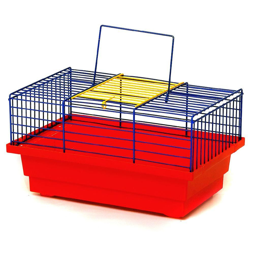 Клітка для дрібних гризунів Гризун металева (28 х 18 х 15 см), Лорі Київ - фото 3