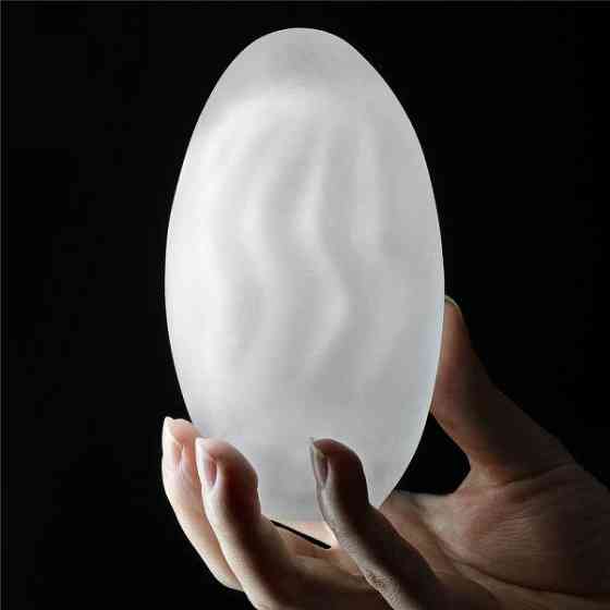 Мастурбатор LoveToy Traning Master Giant Egg Masturbator Blue без вибрации Sex Aura Киев