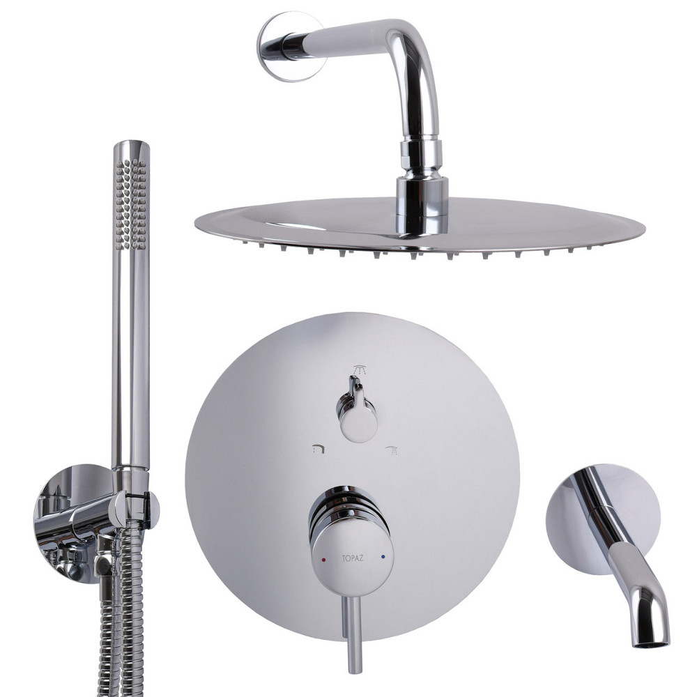 Змішувач для душу вбудований TOPAZ LOFT TLF 32115-H39-C (000028885) Київ - фото 3