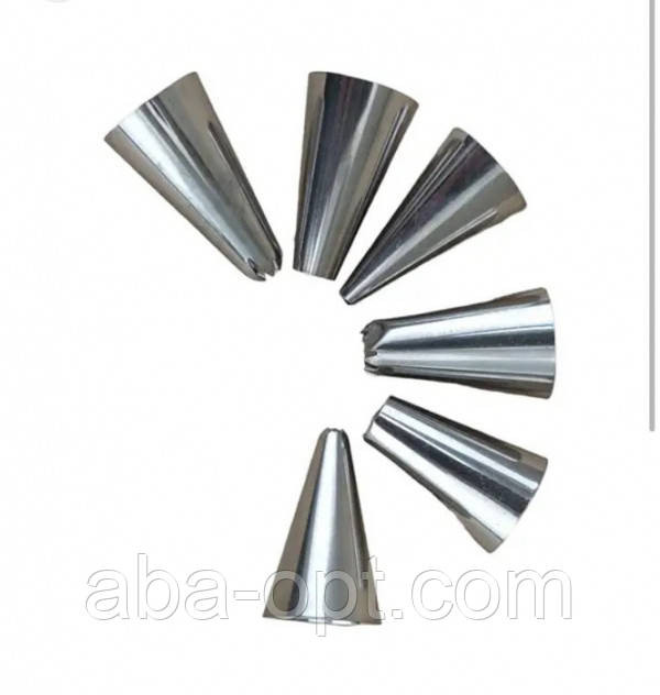 Набір кондитерських насадок Алін (6 шт) Одеса - фото 1