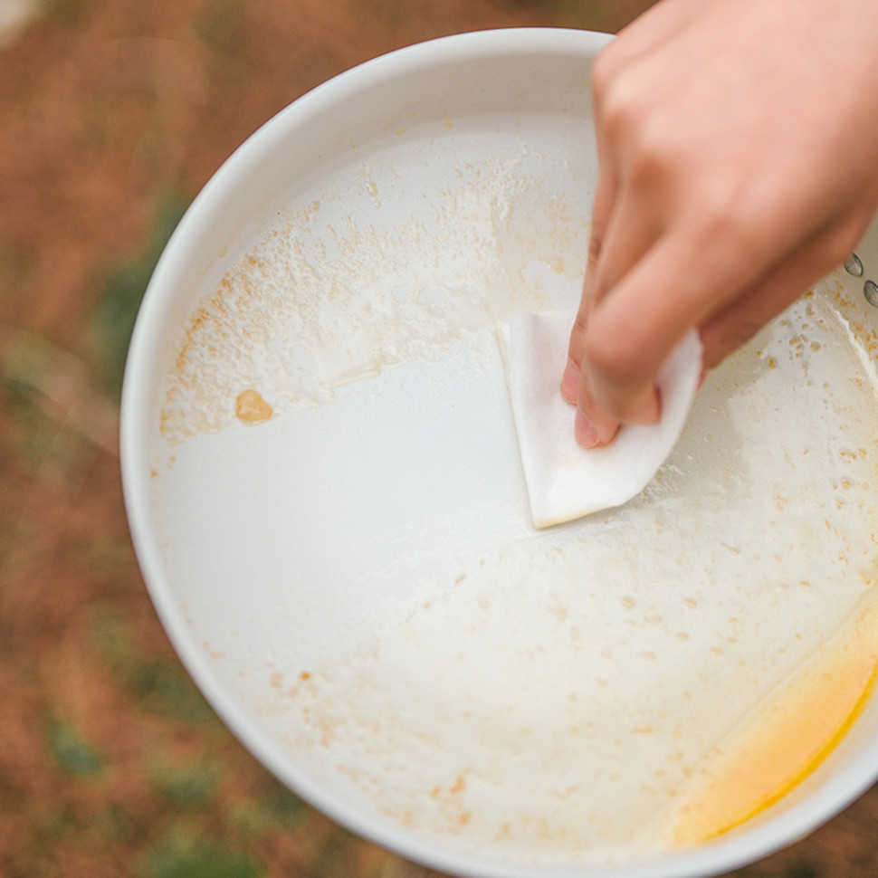 Сковорідка зі складаною ручкою Naturehike CNK2450CF013 (17.5 см) алюміній Білий Вінниця - фото 6