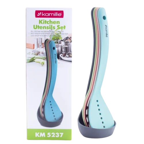Набір кухонного приладдя 5 предметів нейлон 5237 KAMILLE Житомир - фото 6