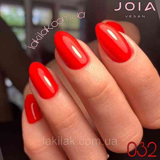 Гель-лак JOIA vegan 032 світло-червоний, 6 мл Херсон