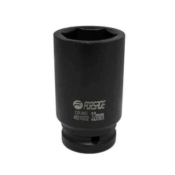 Головка ударна глибока 3/4" 6-гранна 32мм Forsage F-46510032 Одеса